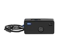 TEHAOUU Funda protectora de silicona compatible con Kodak Charmera 1987 Mini cámara, resistente a los golpes, llavero para coleccionista, uso diario al aire libre (negro)