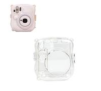 TEHAOUU Funda protectora transparente para Instax Mini25 Mini26, transparente, antiarañazos, a prueba de polvo, resistencia a caídas, accesorios de cámara