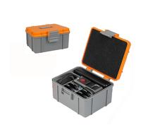 TEHAOUU Funda rígida protectora impermeable para DJI Osmo Action 5 Pro/4, caja de almacenamiento portátil para DJI Action 3 (gris)