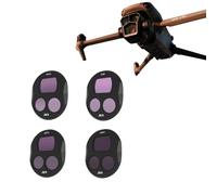 TEHAOUU Kit de filtro de lente para DJI Mavic 4 Pro, compatible con cámara DJI Mavic 4 Pro, 4 filtros incluidos (ND8 y ND16 y ND32 y ND64)