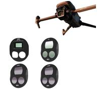 TEHAOUU Kit de filtro de lente para DJI Mavic 4 Pro, filtro UV CPL GND ND, resistente al aceite, impermeable, Mavic 4 Pro, accesorios de fotografía (ancho, CPL y GND16 y GND32)