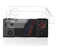 TEHAOUU Protector de pantalla de consola de mano, compatible con AYANEO Pocket MICRO 2 de mano, película de pantalla PET de 3.5 pulgadas, protector de pantalla no templado para dispositivo de juego