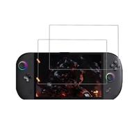 TEHAOUU Protector de pantalla de vidrio compatible con OneXPlayer Apex - Borde curvado 2.5D, dureza 9H, película ultrafina de 0.33 mm para mayor claridad y resistencia a los golpes (2 unidades)