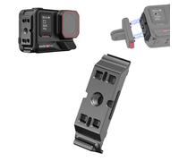TEHAOUU Tapa magnética de batería para Insta 360 Ace Pro 2, con conector de tornillos de 1/4, conexión doble, adaptador de liberación rápida, accesorio de repuesto ligero para cámara