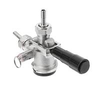TEHAUX 1 Juego Conector De Barril Acoplador De Barril Americano Acoplador De Llenado De Barriles Acoplador De Barril Sankey Acoplador De Barril Tipo d Acero Inoxidable 304 Europa Cerveza
