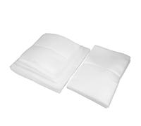 TEHAUX 100 Bolsas de Embalaje Acolchadas para Envío y Mudanzas, Bolsas Anti-humedad de Epe Reutilizable, Tamaños 22x22cm, 25x25cm, 20x30cm y 30x30cm, Protección para Platos y Objetos
