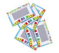 TEHAUX 100 Piezas Tarjetas de Sorpresa Rasca y Gana para Fiestas Kit de Boletos Autoadhesivos para Celebraciones de Cumpleaños y Suministro para Actividades Infantiles Carnaval