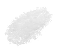 TEHAUX 1000 Piezas de Tope para Reloj de Plástico Blanco Resistentes al Desgaste para Reparación Profesional y Extensión de Vida Útil de Batería