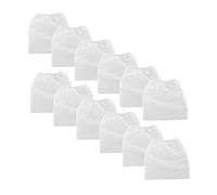 TEHAUX 12 Bolsas para Aspiradora de Uñas de Tela No Tejida Bolsa para Banda Elástica Gran Capacidad Repuesto para Máquina de Aspiración Salones de Uñas