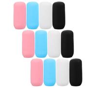 TEHAUX 12 Piezas Fundas Resistentes a Viaje Elásticas Botellas de Silicona para Fugas, Diseño Simple Ajustable y Champú y Loción
