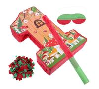 TEHAUX 1juego Piñata de Champiñón para Cumpleaños Infantil de Azúcar con Decoración Temática para Fiesta de Año Accesorio Divertido y Decorativo