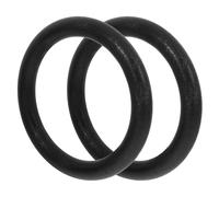 TEHAUX 2 Anillos Capacidad hasta 400kg Accesorios Gym de Gimnasia Abs para Entrenamiento de Fuerza Corporal para Ejercicio y Rehabilitación Física