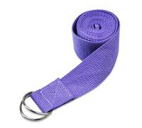 TEHAUX 2 Cintas Elásticas de Yoga y Fitness Correa Elástica de Yoga Poliéster Algodón Púrpura Mejora la Flexibilidad Fácil de Llevar para Calentamientos
