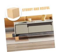 TEHAUX 2 piezas Bloques Elevadores de Madera para Muebles Pesados Antideslizantes para Camas Sofás Mesas y Armarios Resistentes y Estables para Doméstico