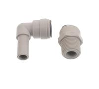 TEHAUX 2 Piezas Conector de Base para Lavadora de Vasos Acabado Liso sin Rebabas, Compatible Tazas y Botellas, Material Abs y Metal para Cocinas Comerciales y Domésticas