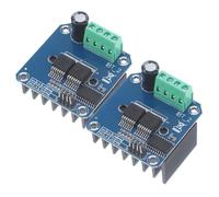 TEHAUX 2 Piezas Módulo Controlador Motor de Alta Potencia con Aislamiento Señal Pwm Dual para Control Reversible Compatible Kit