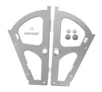 TEHAUX 2 Piezas Soporte para Zapatero Accesorios Estructura para Gabinete de Zapatos Fácil Instalación Diseño Liso y Funcional para Hogar