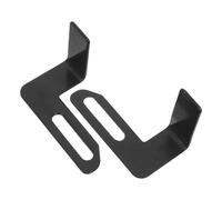 TEHAUX 2 Piezas Soporte y Mecanismos de Bloqueo Seguros de Metal para Amoladora Negro de Banco Estructura Rígida para Talleres Pequeños y Labores de Biselado
