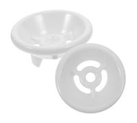 TEHAUX 2 piezas Tapa de Urinario con Filtro de Olores Accesorio para Salpicaduras y el Cubierta de Drenaje de Urinario de de Limpiar y Duradera
