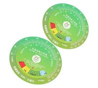 TEHAUX 2 Piezas Tarjeta Portátil de Consulta Rápida del Índice de Masa Corporal en Plástico para Estudiantes, Adecuado para Planificación Nutricional y Uso en Gimnasio