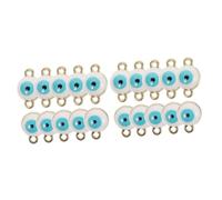 TEHAUX 2 Series Colgante De Ojo Malvado Hechizas Encantos Colgantes Suministros De Mal De Ojo Pequeños Dijes Para Hacer Joyas Fabricación De Joyas De Encantos Aleación 40 Piezas*2