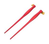 TEHAUX 2 Unidades Portaplumas para Caligrafía Mango de Plástico y Metal, Diseño Oblicuo para Uso Prolongado, Adecuado para Prácticas Artísticas Casa