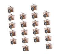 TEHAUX 20 Bolsas para Dulces de Boda Brújula Creativa Caja Colgante Dorada 20 Piezas Bolsa para Envolver Golosinas y Chocolates Suministros para Fiestas y Recuerdos