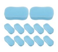 TEHAUX 20 Unidades Cepillo de Esponja para Cabello Profesional, Herramienta Multifuncional de Limpieza, Material Esponjoso para Uso en Salones y Cuidado Personal