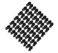 TEHAUX 200 Piezas Mini Lazos de Cinta de Satén Negro 2,2x2cm para Manualidades y Decoración de Fiesta Fácil Fijación y Diseño Artesanal