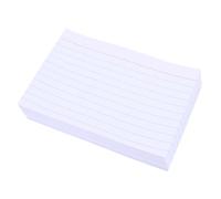 TEHAUX 200 Piezas Tarjetas de Notas Rayadas Americanas Unidades Papel Duradero para Estudio Memorización y Planificación Escolar