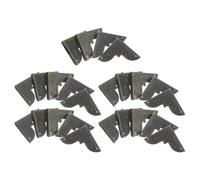 TEHAUX 24 Piezas Protectores de Esquinas Decorativos de Metal Vintage para Cajas y Joyeros, 50x70 Mm, Acabado Cobre Antiguo, Refuerzo y Protección Anti Golpes para Muebles y Armarios