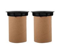 TEHAUX 2piezas Tubos de Puerto Bass Reflex Redondos para Subwoofer de Coche, Plástico y Papel, Fácil Instalación para Mejorar Graves en Teatro y Estudio