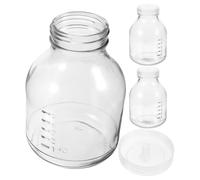 TEHAUX 3 Piezas Frasco de Cultivo de Hongos 650ml de Vidrio