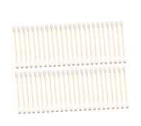 TEHAUX 300 Bastoncillos de Algodón de Doble Punta para Uso Cosmético y Limpieza Facial Hisopos Higiénicos para Maquillaje y Cuidado Personal Paquete para Hogar y Viaje