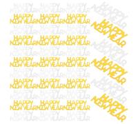 TEHAUX 3bolsas Confeti De Feliz Año Para Fiesta De Año Nochevieja Decorativo Centro De Mesa De Confeti De Mesa Para Fiestas