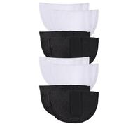 TEHAUX 4 Pares de Hombreras Ligeras y Prácticas de Esponja Autoadhesivas Antideslizantes para Mujer Ideales para Suéteres y Hombros Bajos o Curvos para Suéteres y Hombros Bajos o Curvos