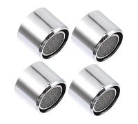 TEHAUX 4 piezas Aireador de Grifo de Cocina y Baño Filtro de Agua Reductor de Reemplazo para Grifos Agua y la Presión
