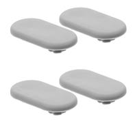 TEHAUX 4 Piezas Amortiguadores para Asiento de Inodoro de Plástico, | Instalación Fácil, Reducción de Ruido y Protección contra Rayones, para Bidet y Asiento de Baño