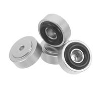 TEHAUX 4 Piezas Patas para Tablas de Cortar con Almohadillas de Goma Antideslizantes de Aleación de Aluminio y Diseño Fácil de Instalar para Cocina y Electrónica