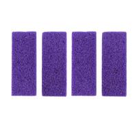 TEHAUX 4 Piezas Piedra Pómez para Pedicura de Pies Exfoliante Profesional Fácil de Llevar Tamaño Palma para Cuidado Natural Eliminar Callos Uso en Casa Spa de Pies