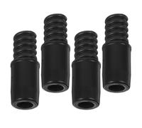 TEHAUX 4 Piezas Punta Roscada para Mango de Escoba 22mm, Adaptador Plástico Duradero para Poste Telescópico, Recambio Compatible para Postes de Extensión, Kit para Limpieza