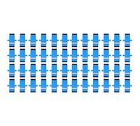 TEHAUX 48 Piezas Adaptador De Fibra Optica Al Adaptador Al Acoplador Adaptador De Cable De Fibra Óptica Cable c Acoplador De Cable De Fibra Óptica Computadora Brida El Plastico