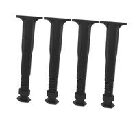 TEHAUX 4piezas Pies Ajustables para Muebles Soporte de Sofá Reemplazo de Patas de Silla para Uso Salas de Estar Cocinas y Dormitorios Patas de Mesa Cortas de Soporte de Muebles