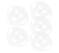 TEHAUX 5 Piezas de Máscara Facial de Silicona Reutilizable Diseño de Colgante para Orejas que Previene la Evaporación en Ambientes Aire Acondicionado