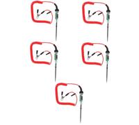 TEHAUX 5 Piezas Tester de Automotriz Digital Voltaje para Vehículos Comprobador de Luces de Coche Herramienta para Electricidad y Reparaciones Medición Precisa de Voltaje para Mecánicos y