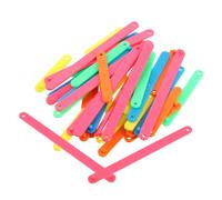 TEHAUX 50 Piezas de Barras de Empalme Poligonales para Matemáticas Material Didáctico Geométrico de Triángulos y Ángulos Juguete Educativo para Enseñanza Temprana Formas Variadas