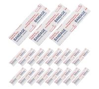 TEHAUX 50piezas Cintas Adhesivas para Heridas Transpirables Cierre en Forma de Ala para Cicatrizar Tiras Tipo Ala Cinta Suave para Fijación Cutánea