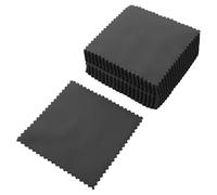 TEHAUX 50piezas Plateada Brillante de Gamuza para Pulir Joyas Paños Limpiadores de Cubiertos y Eliminación de Deslustre Paño para Limpiar Relojes