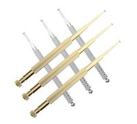 TEHAUX 6piezas Lápiz Detector de Puntos la Oreja Herramienta de Reflexología Facial de Sondas Auditivas de Inoxidable para Masaje de Puntos Gatillo Oídos y Auricular