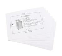 TEHAUX 8 Piezas de Aceite para Trituradora de Papel Bolsa de Plástico, Fácil y Lubricación de Cuchillas, Adecuado para Escuela y Oficina